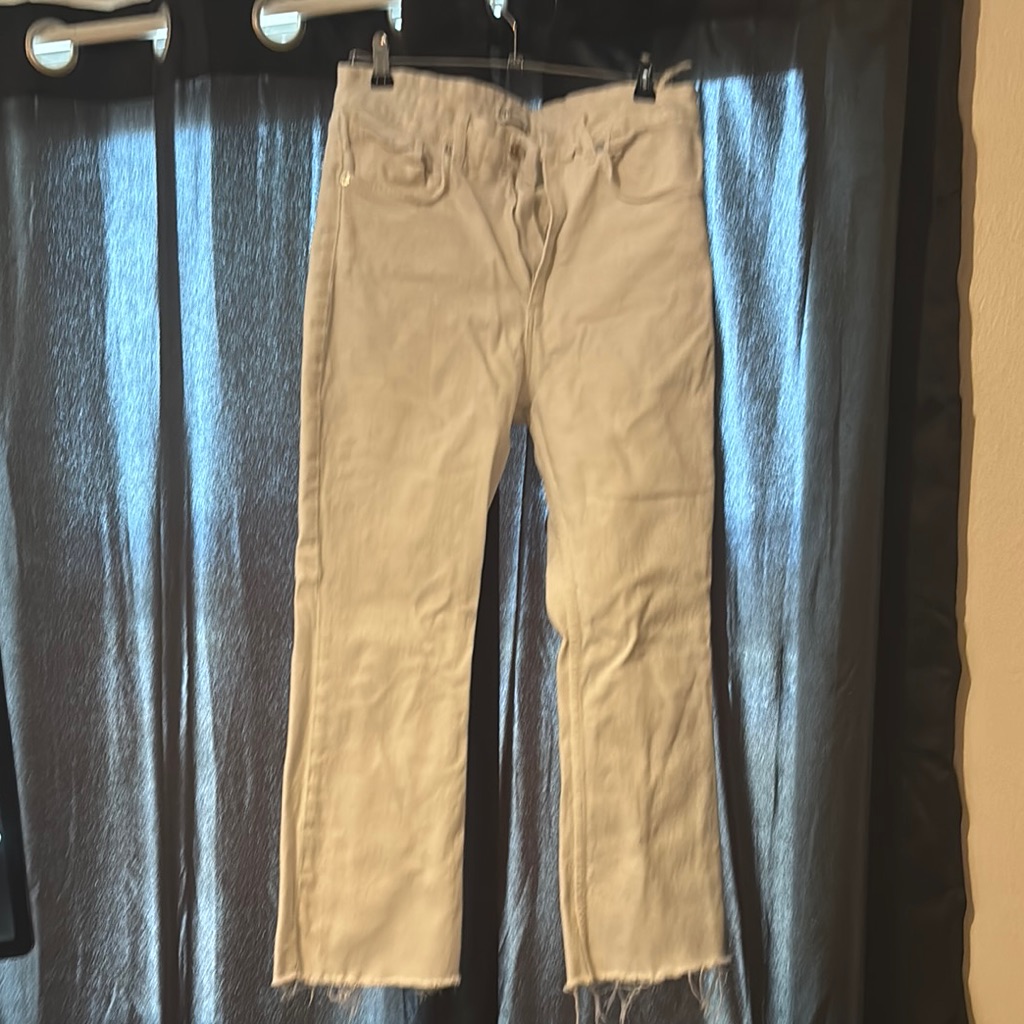 Zara Stylish Cream Jeans